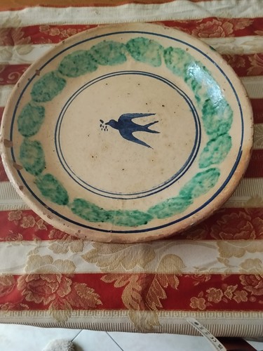 Piatto fangotto antico - piatto,