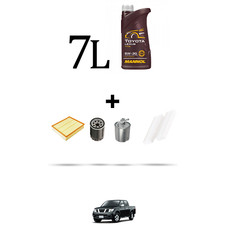 HOFFCAR Kit tagliando 4 FILTRI