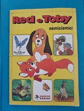 Red e Toby album figurine panini 1981 walt disney - COMPLETO