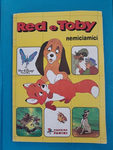 Red toby album figurine - red,