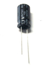5X 220UF 50V ELNA CONDENSATORE ELETTROLITICO  105° D.10XH.11 Radiale n.5 pz.
