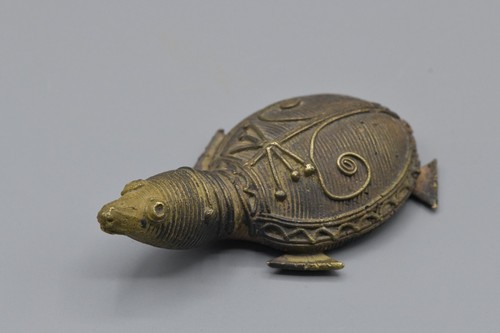 Antique african benin bronze - benin,