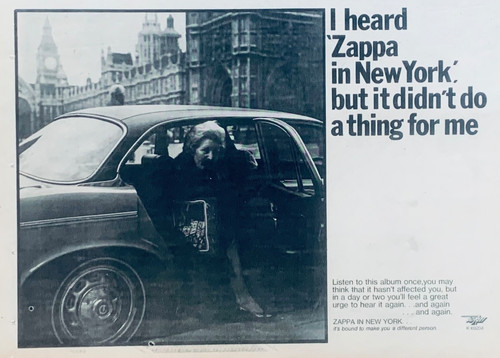 Frank zappa vintage - vintage, uk