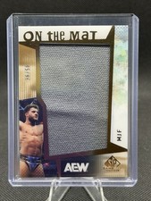 Upper Deck 2025 AEW SP gioco usato MJF sul tappetino Jumbo Relic #/50