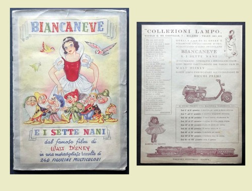 Album figurine biancaneve - figurine,