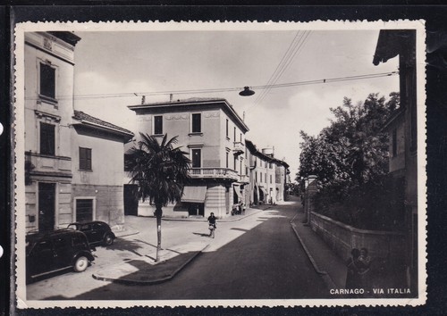 Cartolina carnago via - cartolina,