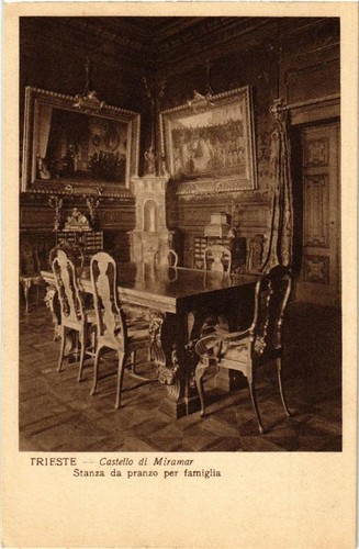 Cpa trieste castello - cpa,