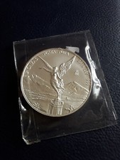 MESSICO  2 ONCE (2 OZ)  ARGENTO PURO ANNO 2016  .FIOR  DI CONIO  IN BUSTINA 