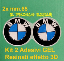 2 Adesivi BmW GEL mm65