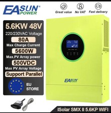 inverter ibrido fotovoltaico easun power   tipologia prodotto   smx- II  5,6kw 