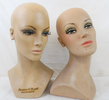 2 parrucche testa manichino