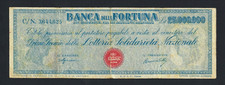 BIGLIETTO LOTTERIA SOLIDARIETA