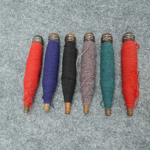 Lotto bobine mulino tessile - lotto,