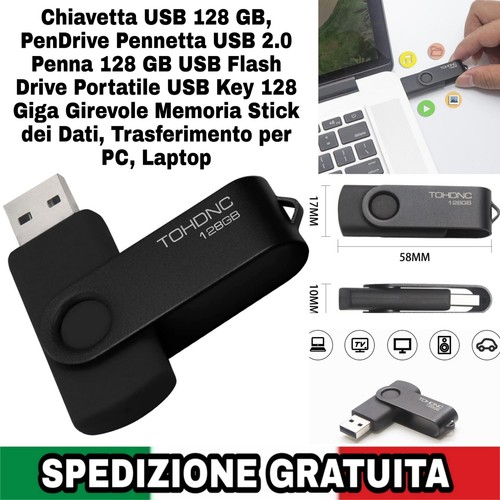 Chiavetta usb 128 pendrive - chiavetta, gb,