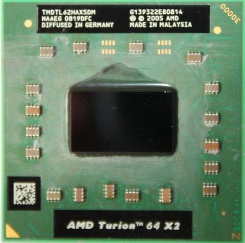 Cpu amd turion - turion, tl-62