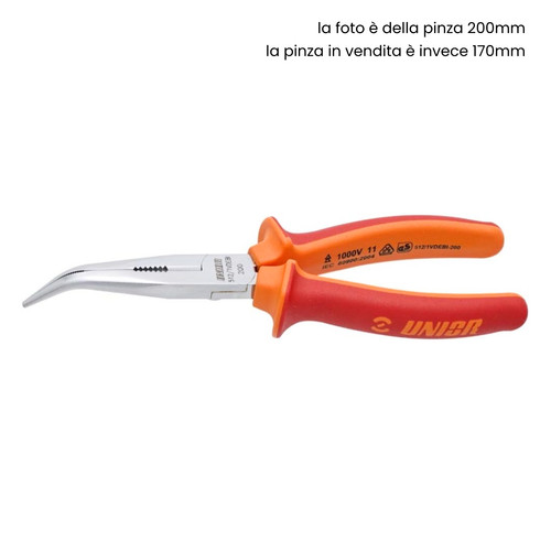 Pinza becchi lunghi con - pinza,