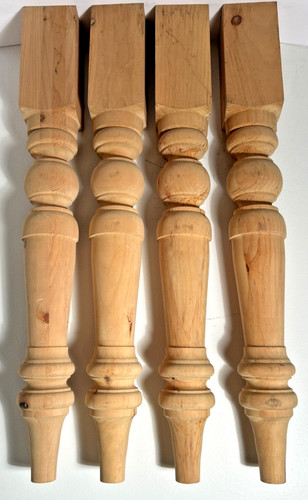 Gamba tavolo cucina legno