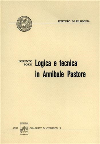 Pozzi lorenzo logica e - -,