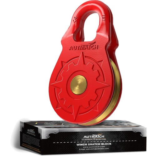 Autmatch winch snatch block - autmatch,