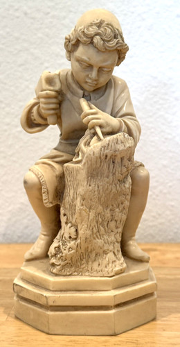 Figurina statua vintage - figurina,