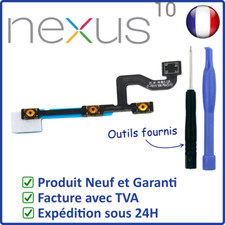 NAPPE INTERNE DES BOUTONS POWER ON OFF ET VOLUME + - DU GOOGLE NEXUS 10 P8110