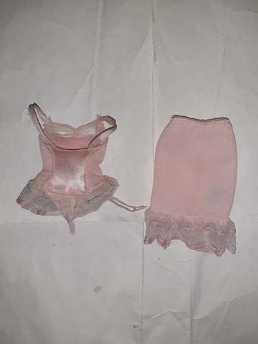 Vintage barbie under fashions - vintage,