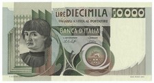 10000 LIRE PORTRAIT OF MAN