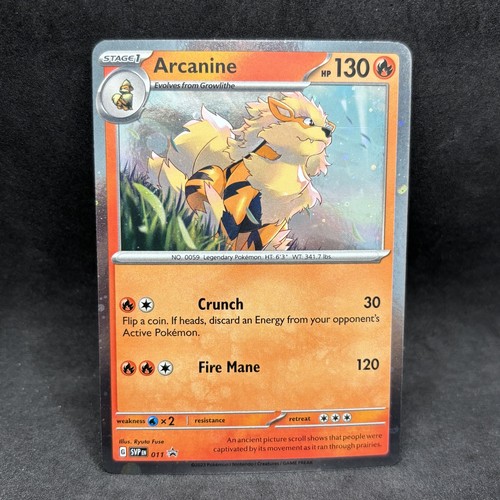 Pokemon tcg arcanine svp011 - pokemon,