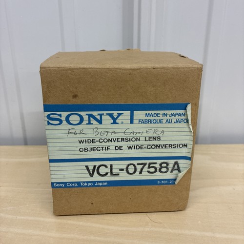 Sony vcl 0758 wide - vcl-0758,