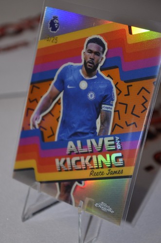 Reece james topps chrome - reece,