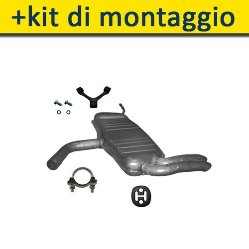 Silenziatore marmitta - silenziatore,