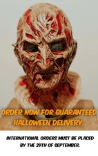 Maschera Freddy Krueger di Trick or Treat Studios - Revisionata/riverniciata 