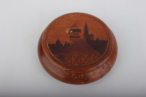 Vecchia scatola legno - vecchia,