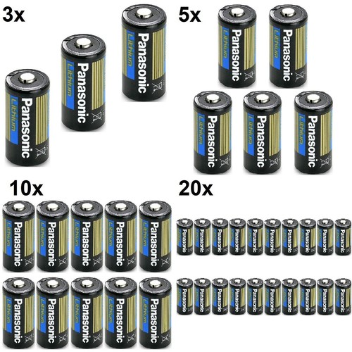 Batterie litio cr0123 dl123 - a,