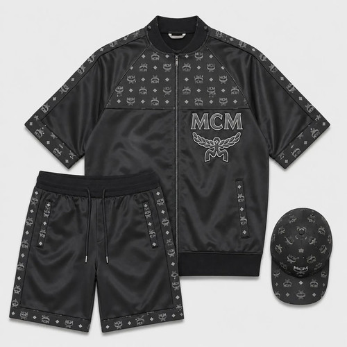 Set tuta uomo - pelle, mcm