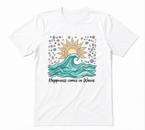 Shirt happiness comes in - t-shirt,