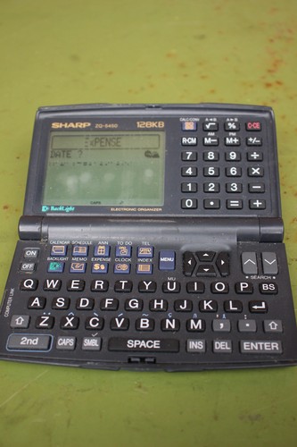 Sharp 4450 organizzatore - sharp, zq-4450
