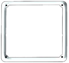 Cornice Targa 17x17 Cromata X