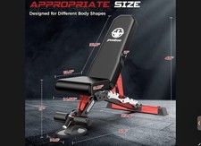 Panca pieghevole con manubri