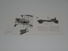 BROCHURE DEPLIANT PROSPEKT FIAT 521 C BERLINE FRANCESE (L10bis)