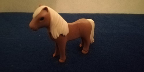 Playmobil pony marrone e - playmobil,