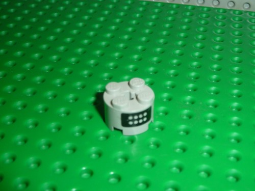 Lego brick 2x2 round with - brick,