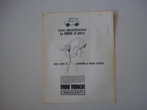 Advertising pubblicità 1968 - pubblicità,