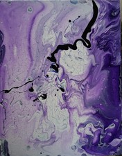 QUADRO MODERNO DIPINTO A MANO OLIO SU TELA Roberto Montanari, Controcorrente