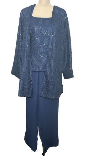 Pantaloni eleganti blu - , 3