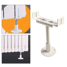 Staffe radiatore regolabili per colonne in ghisa vintage da 18 a 23 cm