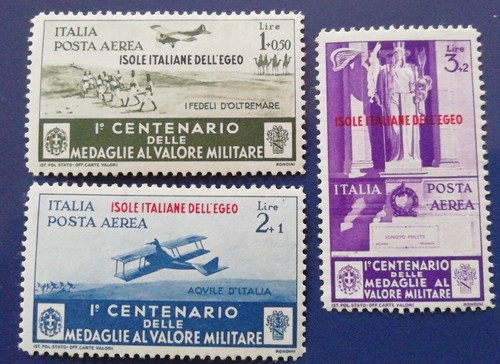 Colonie italiane egeo posta - colonie,
