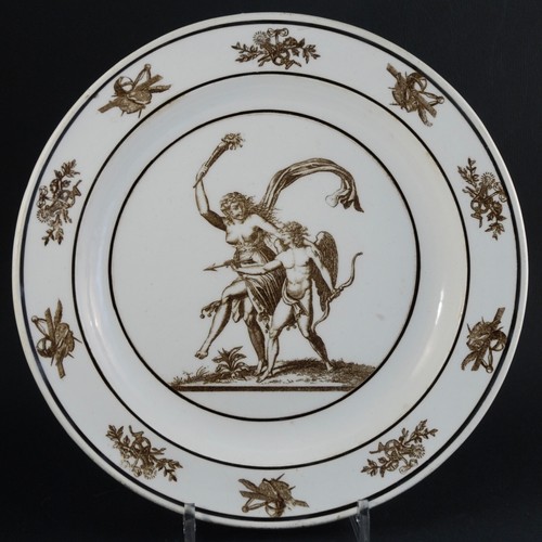 Sèvres rare assiette - assiette, faïence