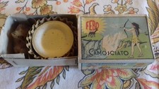 scatolina in cartone vintage Camosciato Febo con contenuto originale