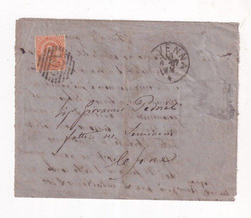 Regno italia 1887 lettera - d'italia, 1887-